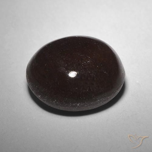 Scapolite œil de chat Noire naturelle Tour, 2.89 ct, Translucide
