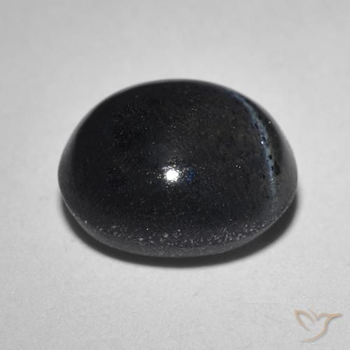 Scapolite œil de chat Noire naturelle Tour, 2.05 ct, Translucide