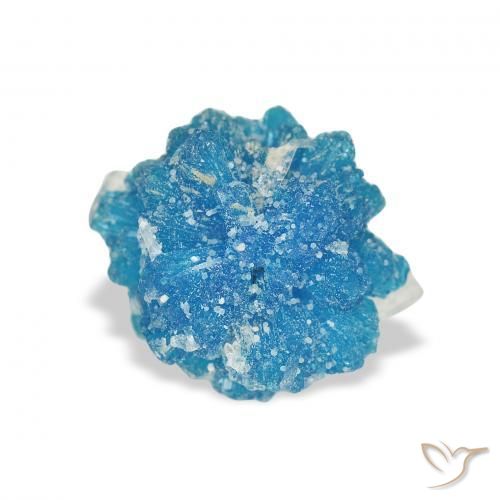 Cavansite Azur profond naturelle Fantaisie, 1.97 ct, Opaque