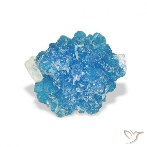 Cavansite Azur profond naturelle Fantaisie, 1.97 ct, Opaque