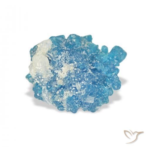Cavansite Bleu Yale naturelle Fantaisie, 3.56 ct, Opaque