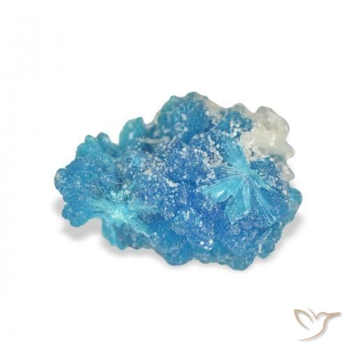Cavansite Bleu Yale naturelle Fantaisie, 3.56 ct, Opaque