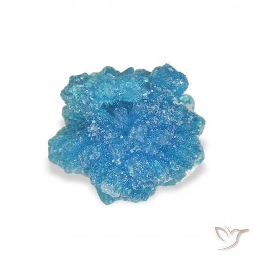 1.79ct Naturel Bleu azur électrique Cavansite, Fantaisie, Opaque