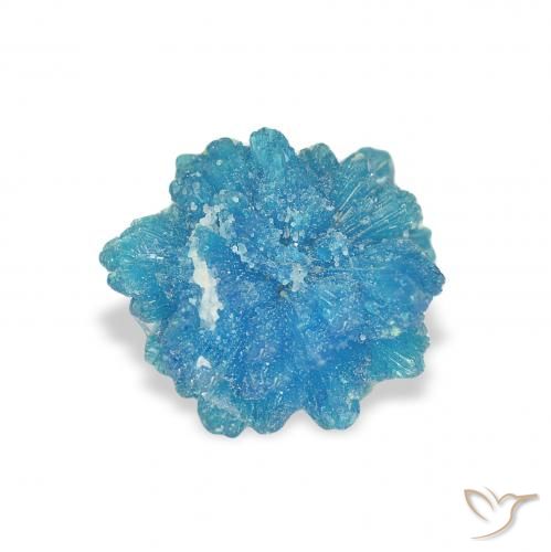 1.25ct Naturel Bleu Cavansite, Fantaisie, Opaque