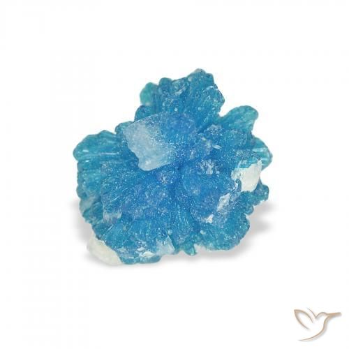 Cavansite Bleu naturelle Fantaisie, 1.07 ct, Opaque