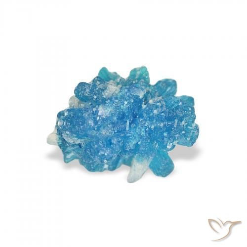 Cavansite Bleu naturelle Fantaisie, 1.07 ct, Opaque