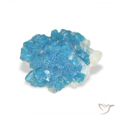 Cavansite Bleu Yale naturelle Fantaisie, 1.83 ct, Opaque