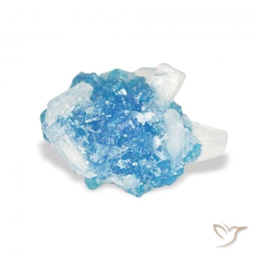 1.77ct Naturel Bleu Yale Cavansite, Fantaisie, Opaque