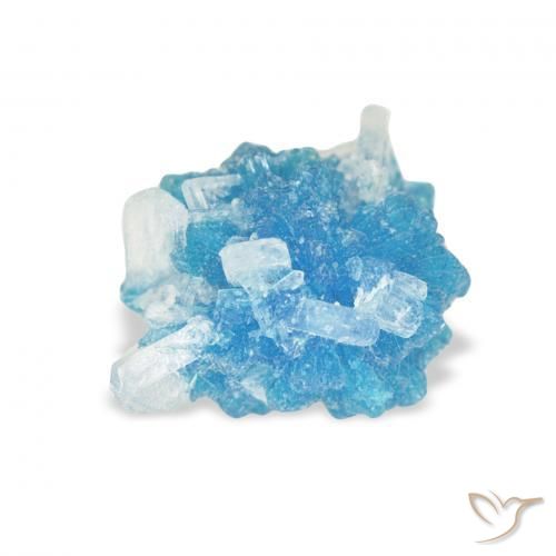 Cavansite Bleu Yale naturelle Fantaisie, 1.77 ct, Opaque