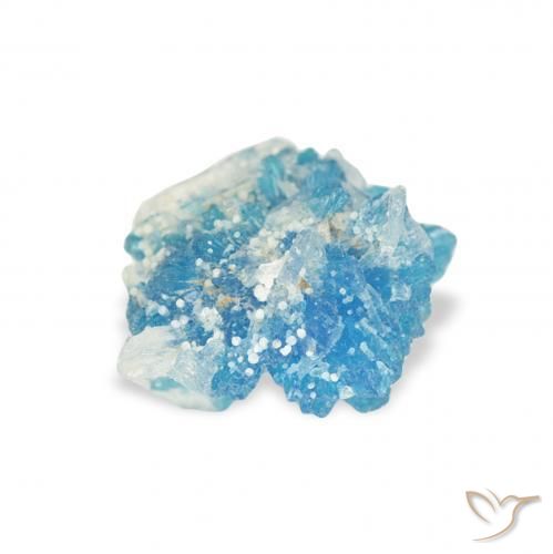 Cavansite Bleu Yale naturelle Fantaisie, 1.06 ct, Opaque