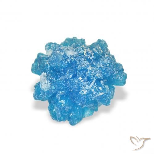 Cavansite Bleu Yale naturelle Fantaisie, 1.36 ct, Opaque
