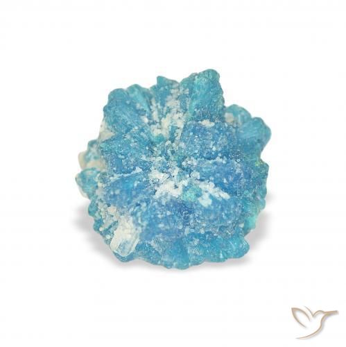 Cavansite Bleu Yale naturelle Fantaisie, 1.53 ct, Opaque