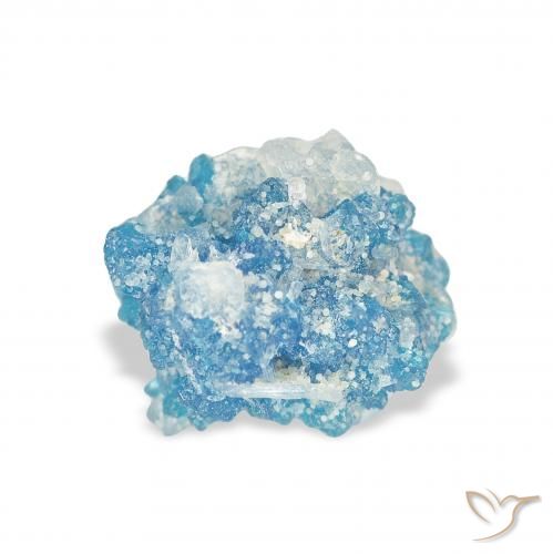 1.90ct Naturel Bleu Yale Cavansite, Fantaisie, Opaque