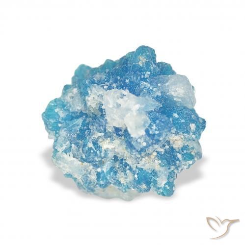 Cavansite Bleu Yale naturelle Fantaisie, 1.90 ct, Opaque