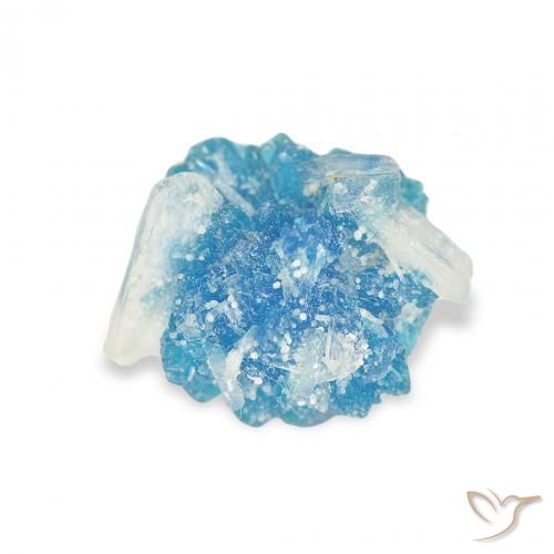 1.75ct Naturel Bleu Yale Cavansite, Fantaisie, Opaque