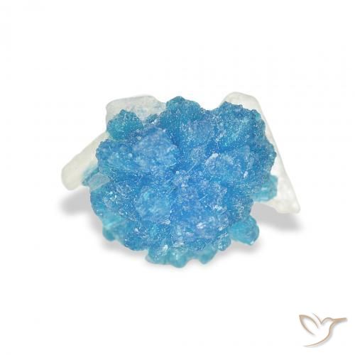 Cavansite Bleu Yale naturelle Fantaisie, 1.75 ct, Opaque