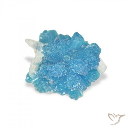 Cavansite Bleu Yale naturelle Fantaisie, 1.25 ct, Opaque