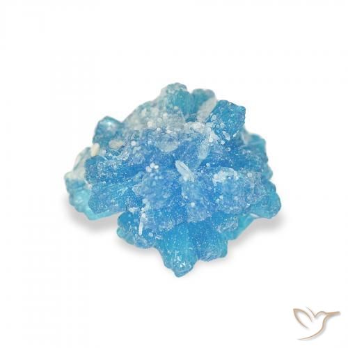 Cavansite Bleu Yale naturelle Fantaisie, 1.29 ct, Opaque
