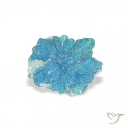 1.11ct Naturel Bleu Cavansite, Fantaisie, Opaque