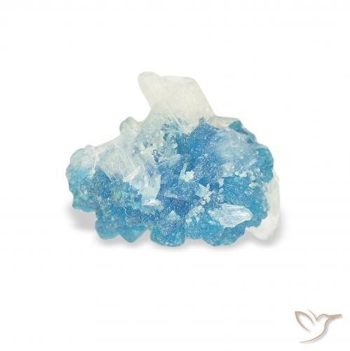 Cavansite Bleu naturelle Fantaisie, 1.11 ct, Opaque