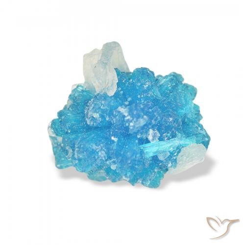 2.53ct Naturel Bleu Cavansite, Fantaisie, Opaque