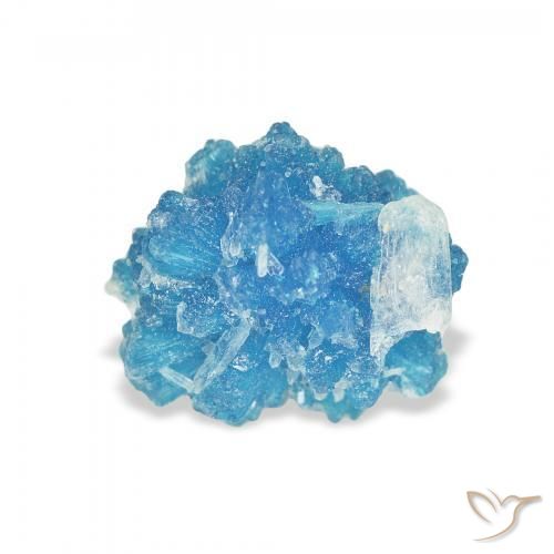Cavansite Bleu naturelle Fantaisie, 2.53 ct, Opaque