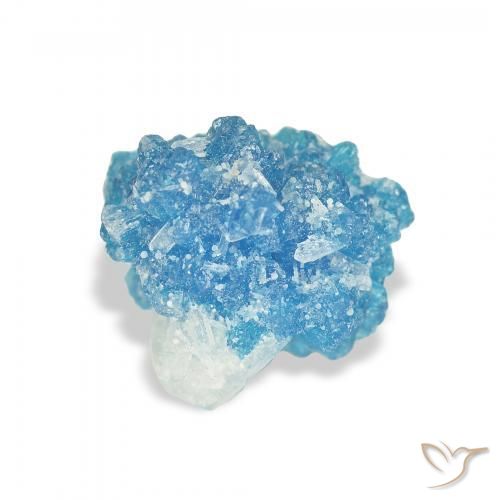 Cavansite Bleu naturelle Fantaisie, 2.53 ct, Opaque