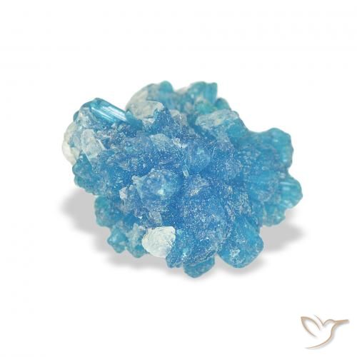 1.58ct Naturel Bleu Cavansite, Fantaisie, Opaque