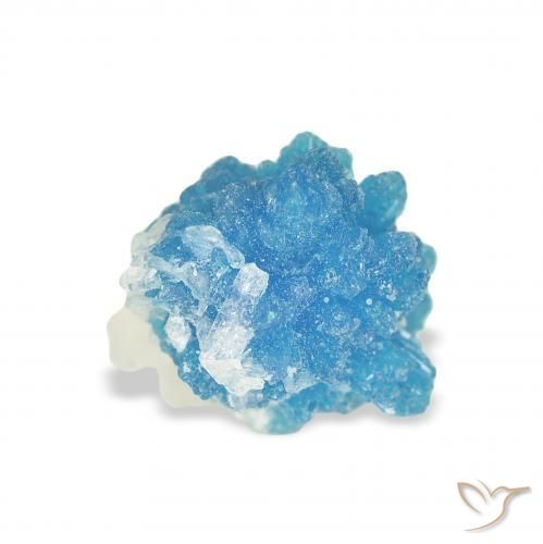 1.80ct Naturel Bleu Cavansite, Fantaisie, Opaque
