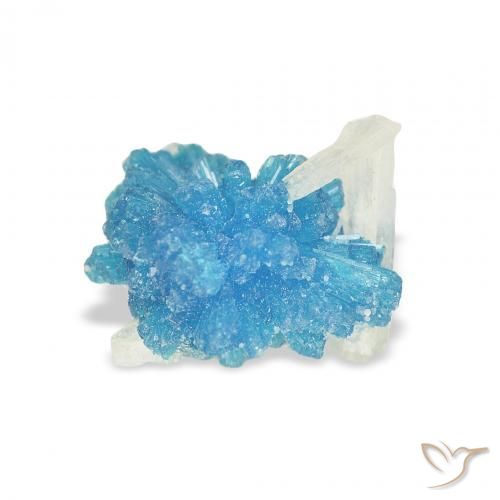 1.51ct Naturel Bleu Cavansite, Fantaisie, Opaque