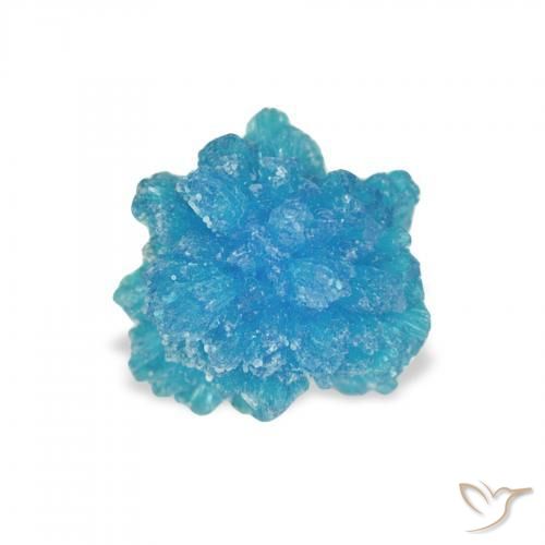 Cavansite Bleu naturelle Fantaisie, 1.39 ct, Opaque
