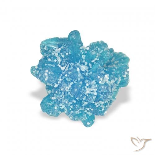Cavansite Bleu naturelle Fantaisie, 1.10 ct, Opaque