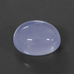 Calcédoine Bleu lavande naturelle Transparent, 5.88 ct, Transparent / Translucide