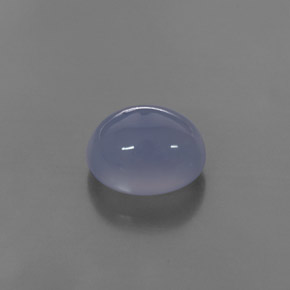 Calcédoine Bleu lavande naturelle Transparent, 4.42 ct, Transparent / Translucide