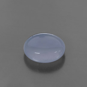 Calcédoine bleue naturelle transparent, 3,58 ct, transparent / translucide