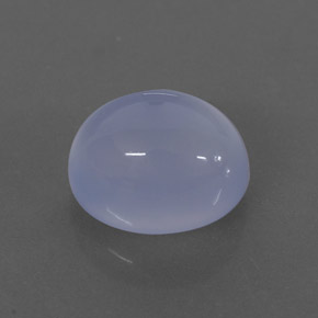Calcédoine bleue naturelle transparent, 2,70 ct, transparent / translucide