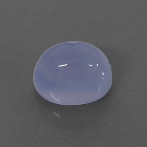 Calcédoine bleue naturelle transparent, 2,72 ct, transparent / translucide