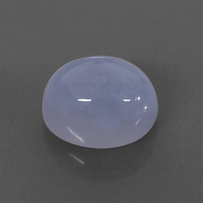 Calcédoine bleue naturelle transparent, 2,78 ct, transparent / translucide