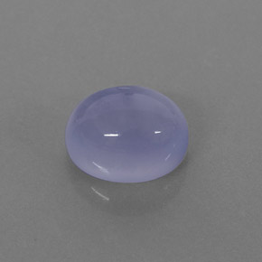 Calcédoine bleue naturelle transparent, 2,55 ct, transparent / translucide