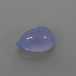 Calcédoine Bleu lavande naturelle Transparent, 2.40 ct, Transparent / Translucide