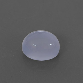 Calcédoine bleue naturelle transparent, 2,50 ct, transparent / translucide