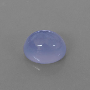 Calcédoine bleue naturelle transparent, 2,74 ct, transparent / translucide