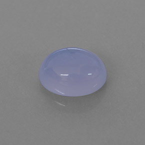Calcédoine Bleu lavande naturelle Transparent, 2.20 ct, Transparent / Translucide