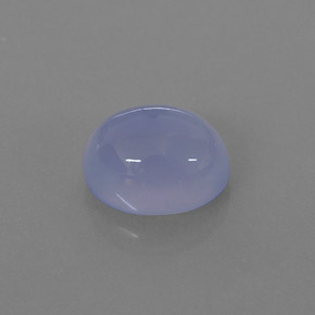 Calcédoine Bleu lavande naturelle Transparent, 2.44 ct, Transparent / Translucide
