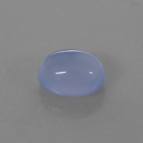 Calcédoine bleue naturelle transparent, 2,43 ct, transparent / translucide