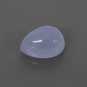 Calcédoine bleue naturelle transparent, 2,84 ct, transparent / translucide