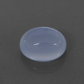 Calcédoine Bleu lavande naturelle Transparent, 3.42 ct, Transparent / Translucide