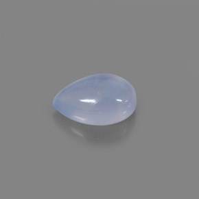 Calcédoine Bleu lavande naturelle Transparent, 3.59 ct, Transparent / Translucide