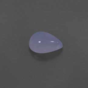 Calcédoine bleue naturelle transparent, 2,35 ct, transparent / translucide