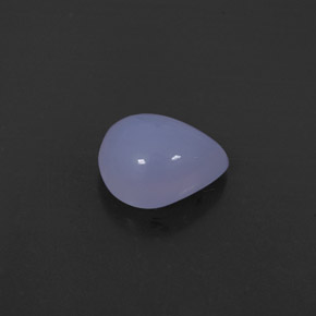 Calcédoine bleue naturelle transparent, 2,43 ct, transparent / translucide